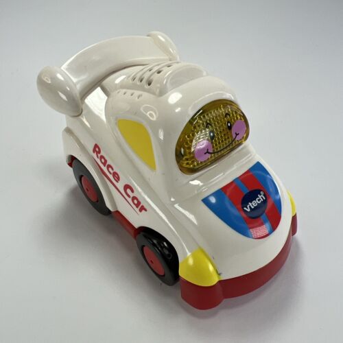 VTECH Go! Go! Smart Wheels Rennwagen weiß Leuchttaste & Sounds ICES-3 GETESTET - Bild 2 von 9