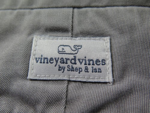 Lot of Three Vineyard Vines Breaker Shorts Mens Cotton Blue Gray Khaki Size 32 - Picture 24 of 24