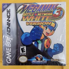 Mega Man Battle Network 3 White GBA Brand New & Factory Sealed! Gameboy Advance