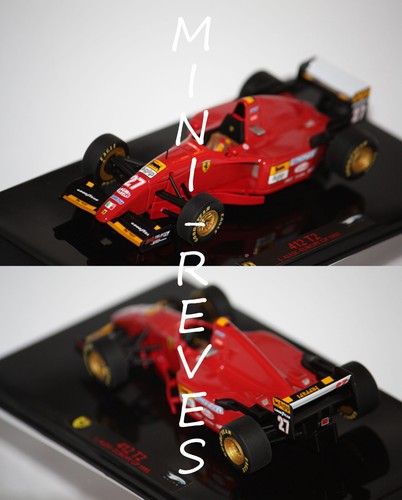 Hotwheels Elite F1 Ferrari 412 T2 J. Alesi 1995 1/43 T6286  - Photo 1/1