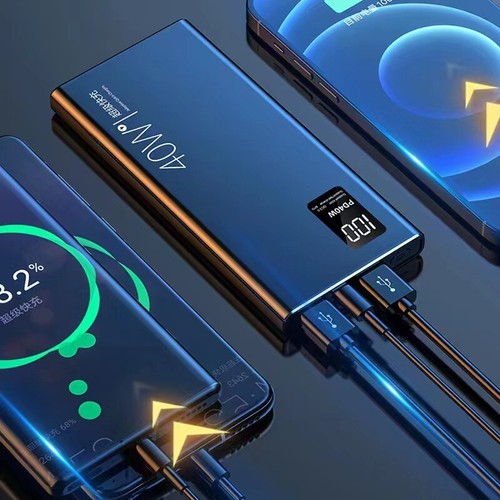 20000mAh 40W Power Bank Portable Super Fast Charger External Battery 2USB PD18W - 第 5/18 張圖片