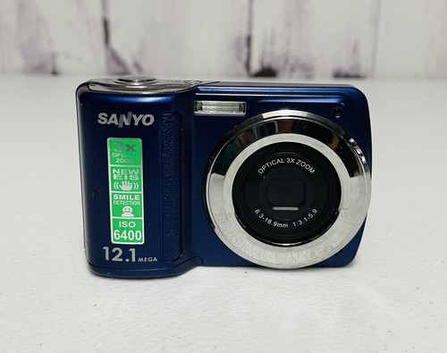 Appareil photo numérique 12,1 mégapixels Sanyo VPC-S120 S120 écran LCD