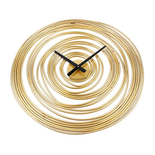 Large Metal Wall Mount Clock Modern Office Home Shop Art Decor Silent Movement - Picture 5 of 10