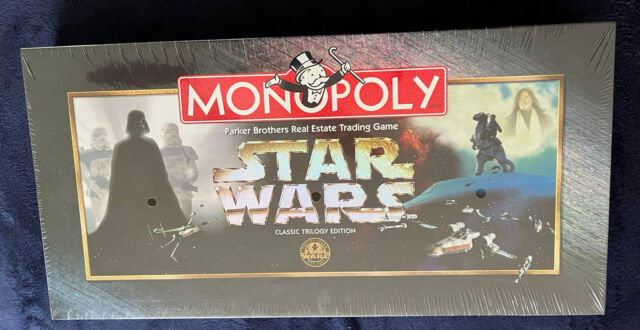 MONOPOLY STAR WARS "ORIGINAL" REPLACEMENT GAME PARTS TOKENS MONEY + BOARD 