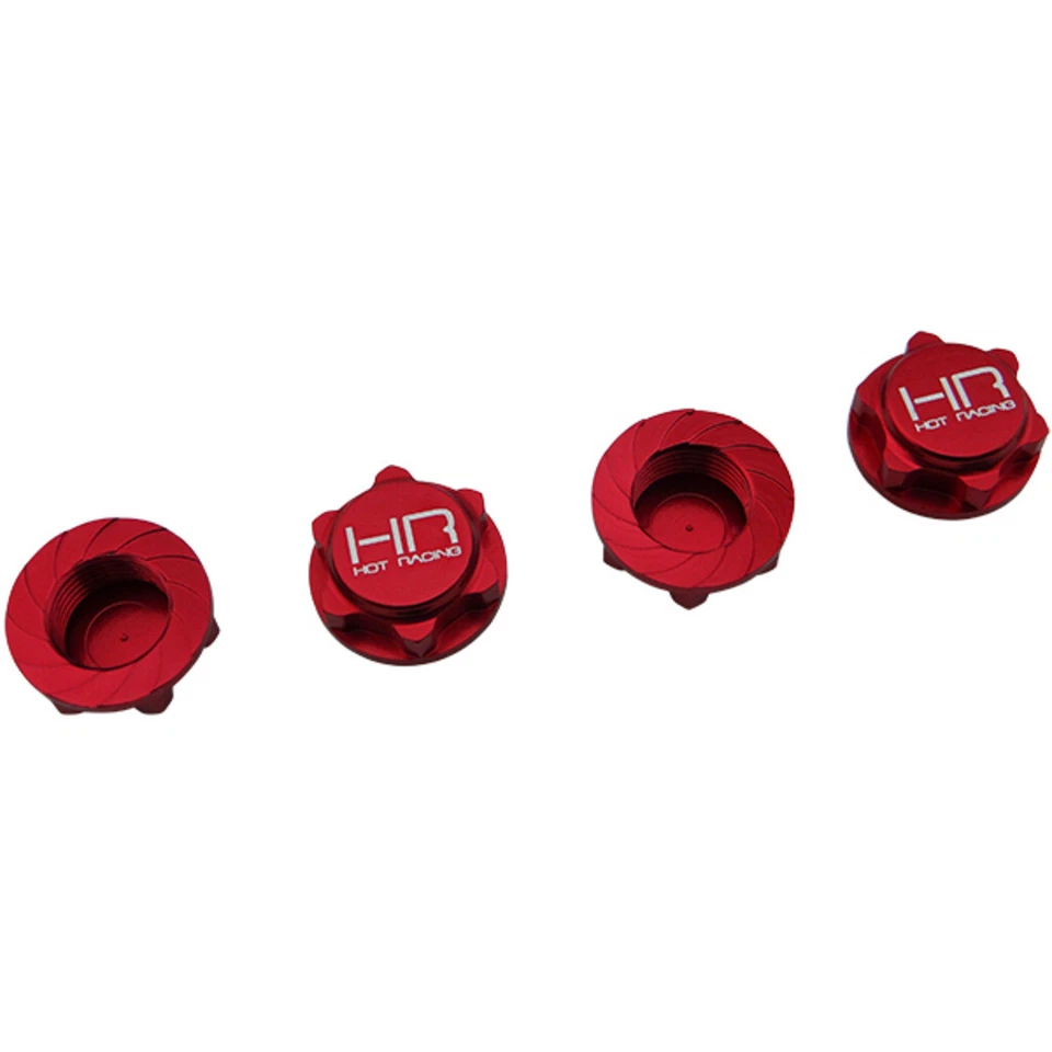 Hot Racing NRO10N02 17mm Serrated Close End Dirt Shield Wheel Nuts Arrma Nero - Image 3 of 4