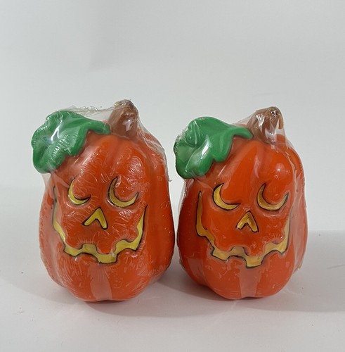 Vela vintage de Halloween Russ Pumpkin Jack O Lantern JOL NUEVA DE STOCK - Imagen 1 de 6