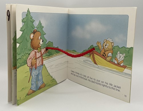 1983 Carey's Camping Adventure Paperback PB Rope Book Current Nancy P McConnell - Picture 10 of 13