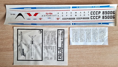 Tupolev TU-154 Aeroflot Mastermodel 1/100 - Bild 5 von 5