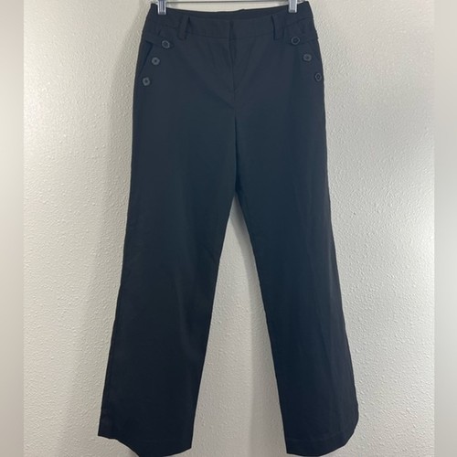 Larry Levine Black Dress Pants Size 4 - Picture 11 of 11