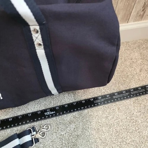 RALPH LAUREN Fragrance GWP Navy Blue DUFFLE Bag POLO PONY Gym NEW ~ FREE SHIP! - Picture 7 of 16