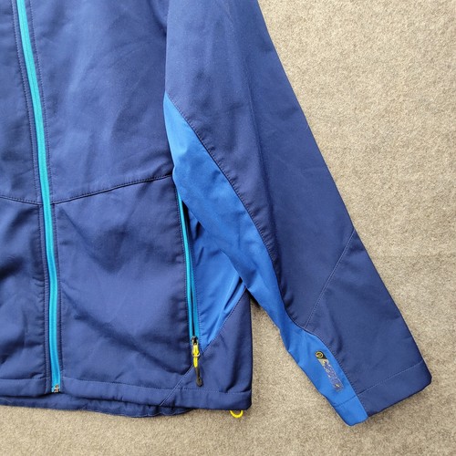 Champion Herren Blau Activewear Jacke Größe L Taschen Full Zip Langarm - Bild 3 von 9