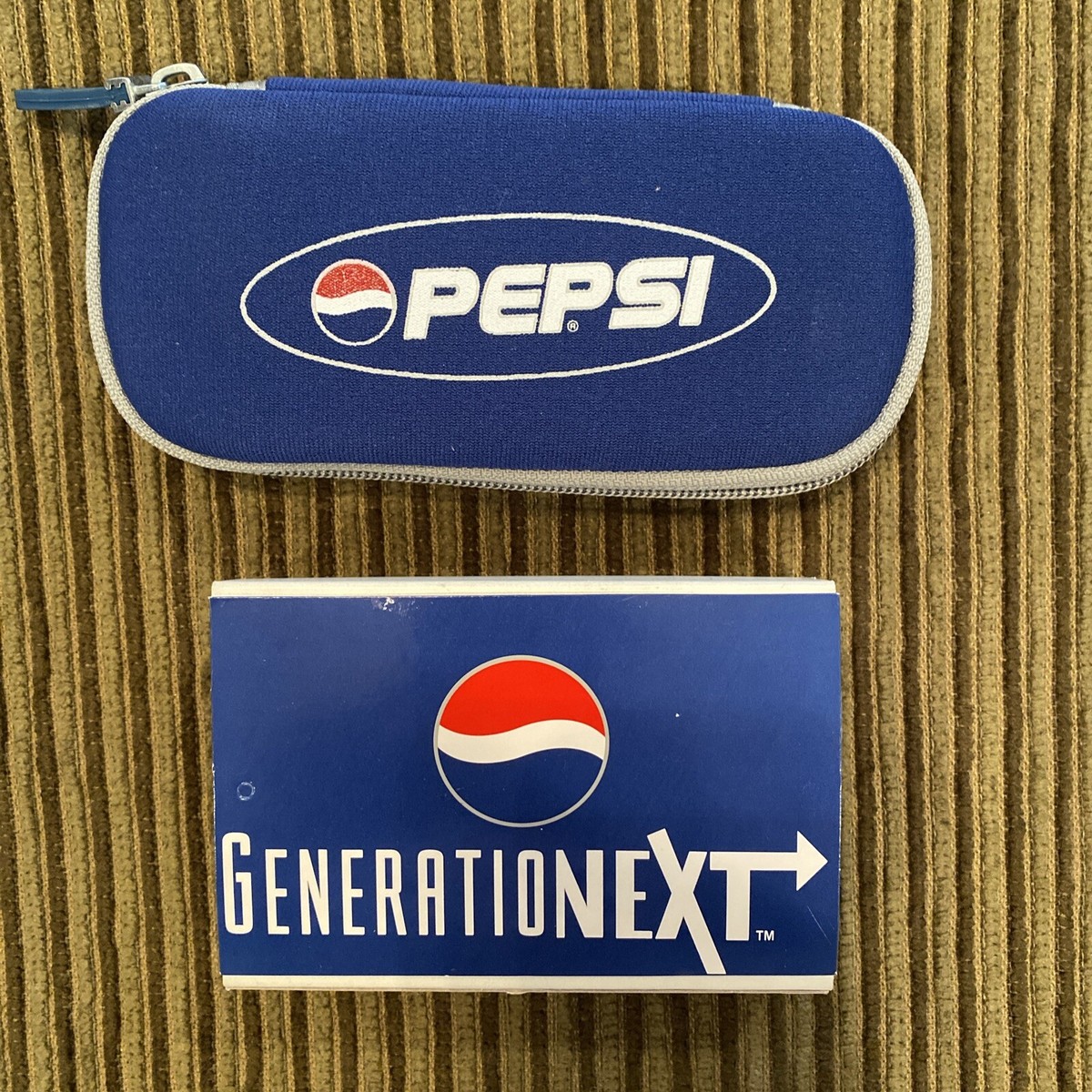 Vintage 1997 PEPSI COLA WATCH GeneratioNEXT In Original Zipper