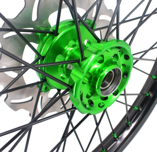 KKE 21-19 MX Spoked Wheels For KAWASAKI KX250F KX450F 2006-2014 KX125 KX250 Rims - Bild 6 von 14