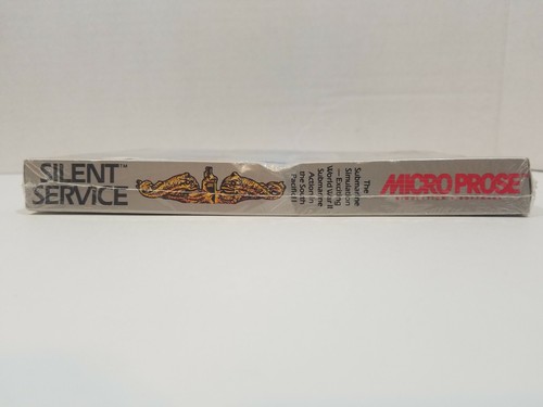 Silent Service The Submarine Simulation By Micro Prose (Atari , Commodore, Disk) - Picture 4 of 11