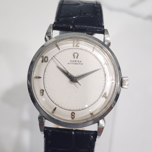 Vintage Omega Ref 2445 Automatic Bumper Cal 351 Men's Stainless Steel Watch - Picture 3 of 24