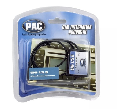 PAC SNI-1/3.5 Entstörfilter Massetrennfilter Ground Loop Isolator 3,5mm 10 STÜCK - Bild 1 von 2