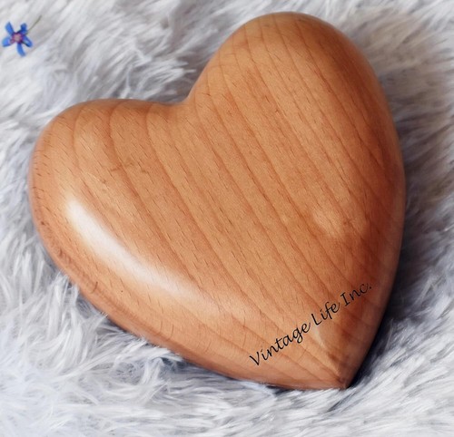 Urna de cremación de madera en forma de corazón | urnas para cenizas | urnas de entierro de madera para mascotas - Imagen 7 de 23