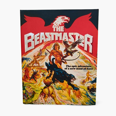 Vinegar Syndrome THE BEASTMASTER 4K UHD+Blu-Ray LE Slipcover NEW+SEALED