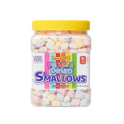 Choczero Freeze Dried Marshmallow Bits - Zero Sugar Marshmallows - Keto, Fun Sha