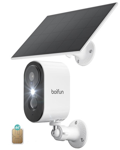 3G/4G LTE Kabellose Outdoor Überwachungskamera mit 2K Outdoor SIM Karte...