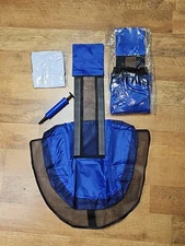 2 Pack Blue Animal Saving Escape Ramp Swimming Pool Floating Animal Saver Rescue