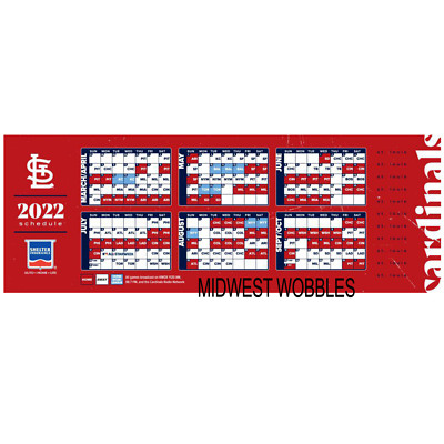 Stl Cardinals 2022 Schedule St. Louis Cardinals 2022 Cardinals Magnet Schedule Sga 10/1/21 | Ebay