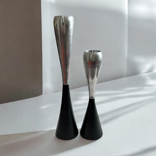 Pedro Ramirez Vasquez Mid Century Kerzenständer Eisen/Aluminium für Olympiade 1968 - Bild 1 von 11