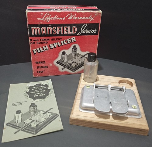 Vintage Mansfield Junior Film Slicer