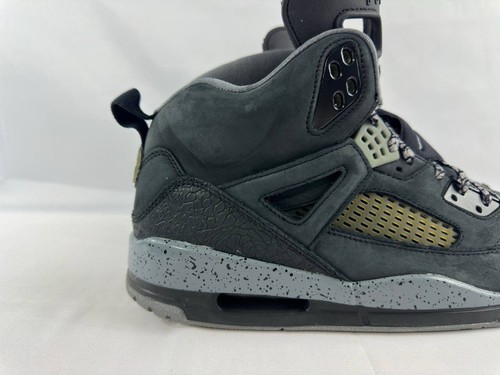 Nike Air Jordan NikeID Spizike Tenis 2012 532513-993 Talla 14 Gris Cemento Negro - Imagen 2 de 14