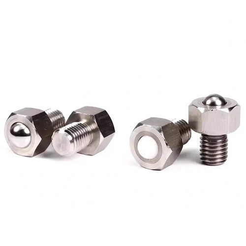 Hex Head Conveyor Ball Rollers Bolt Stainless Steel/Nylon Dia M5M6M8M10M12M16M20 - Picture 6 of 17