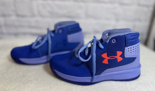 UNDER ARMOUR Jet 2017 Unisex 13.5K Shoes Sneakers Hi Top EXC - Picture 4 of 7