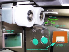 Stripper Pad fit for Risograph Scraper Pad, Separator Pad Compatible