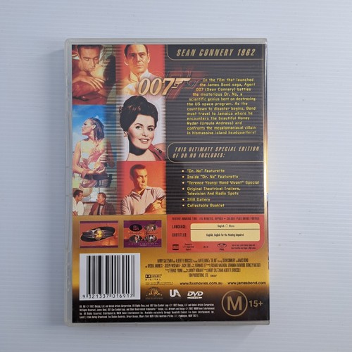 007 James Bond DVD Bulk Lot 7 X Movies Action Region 4 PM1Z - Picture 10 of 24