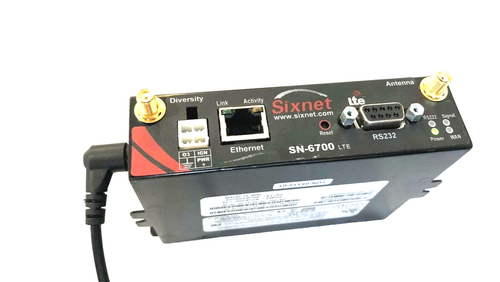 SN-6700-VZ-AC Full router capability SixView Manager ready 1 Ethernet port 1 ser - Picture 2 of 3