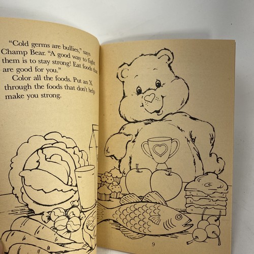 Care Bears Cough & Cold Care Guide Dorsey Laboratories Advertising Med Booklet - Picture 6 of 10