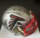 Michael Penix Jr signed Atlanta Falcons Mini Helmet Beckett COA Autographed