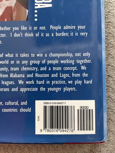 Living the Dream: My Life and Basketball - Hardcover By Olajuwon, Hakeem ROCKETS - Picture 5 of 8
