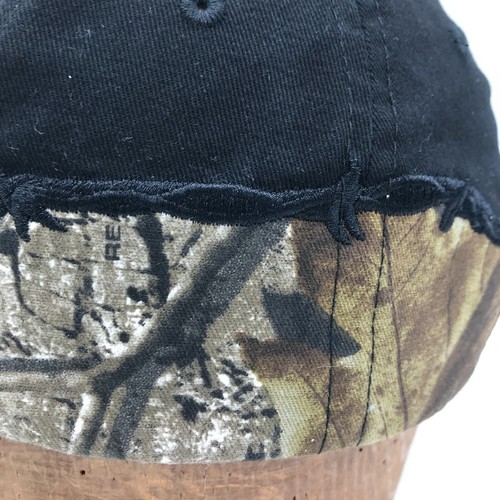 Gorra de béisbol Shell Rotella caza negra camuflaje adulto ajustable talla única - Imagen 3 de 10
