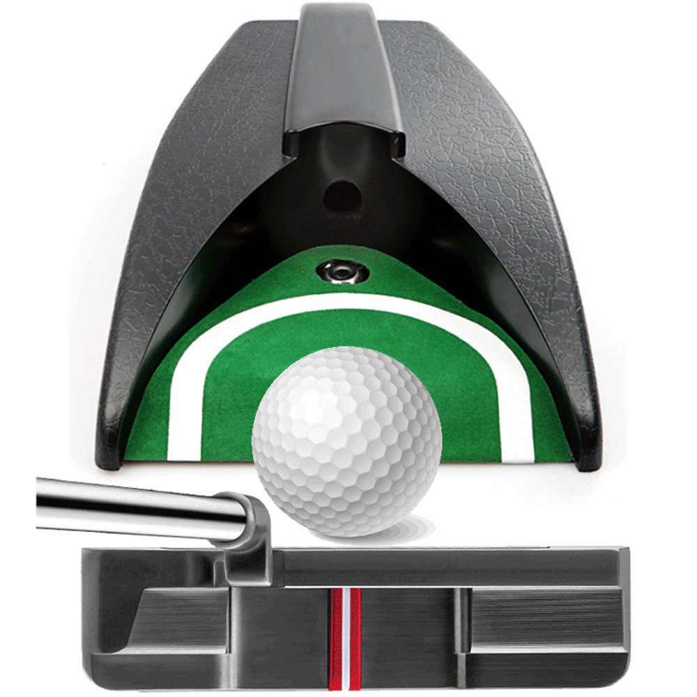 GOLFERS AUTO PUTT RETURN / PUTTING PRACTICE MACHINE / BALL RETURNER / GOLF GIFT