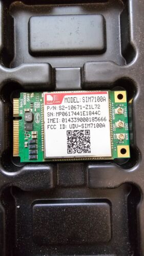 SIM7100A-PCIE GNSS module 3G 4G module GSM WCDMA LTE module LTE-FDD B2/B4/B5/B17 - Picture 2 of 4