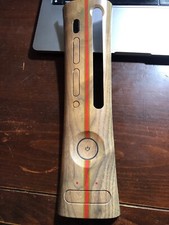 Rare  Microsoft Xbox 360 Custom "Wood-Grain" Faceplate