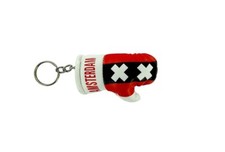 Keychain Leather Door Car Keys keychain boxing gloves flag malta