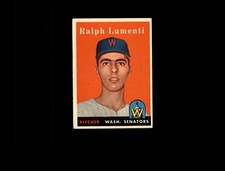 1958 Topps 369 Ralph Lumenti RC VG-EX #D1,341155