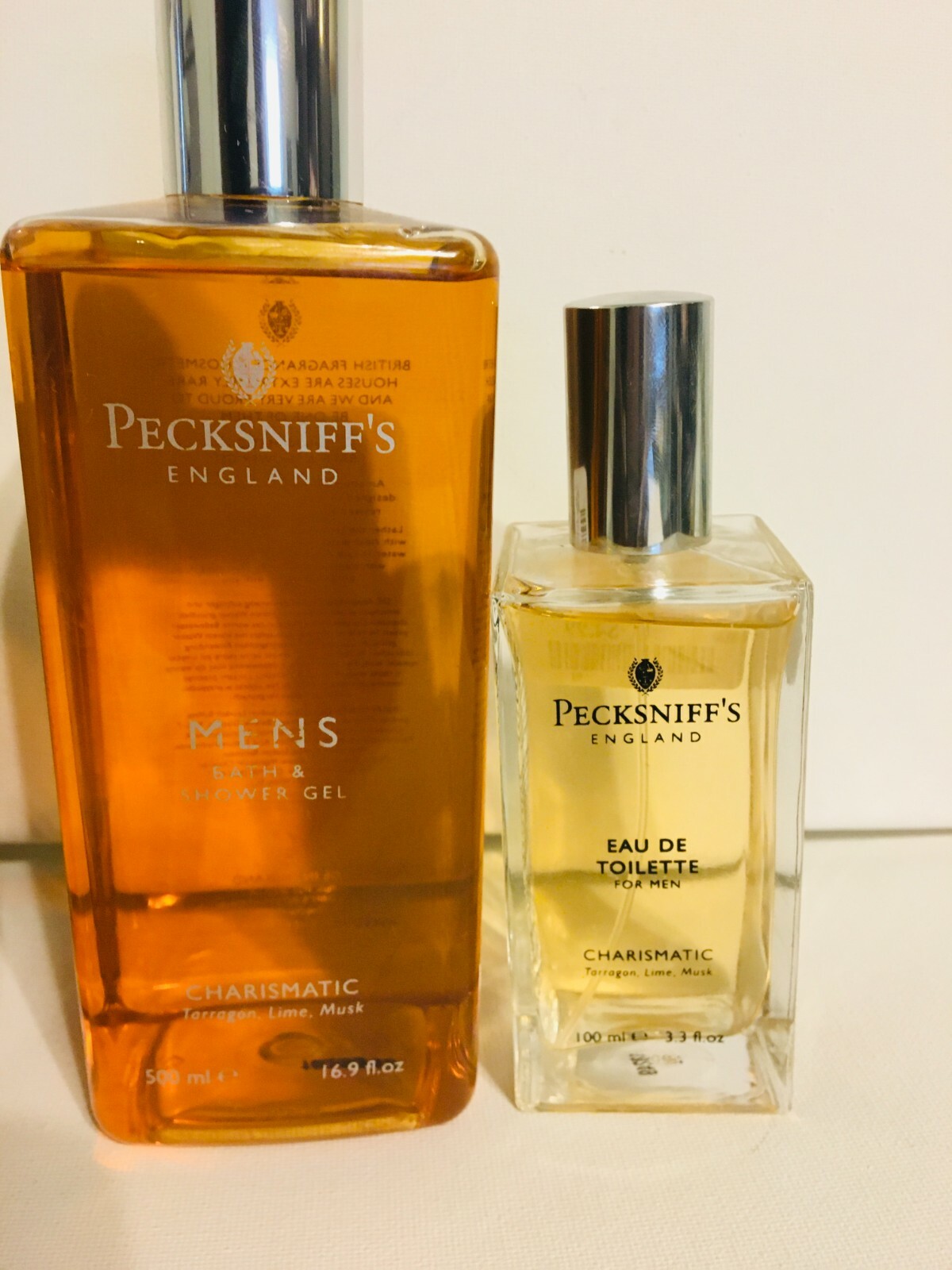 Pecksniff’s Men’s EDT/Shower gel/ ShavingCream Active/Charismatic... U