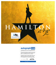 LIN MANUEL MIRANDA AUTOGRAPH SIGNED 8x10 PHOTO HAMILTON ACOA LIN MANUEL MIRANDA AUTOGRAPH SIGNED 8x10 PHOTO HAMILTON ACOA