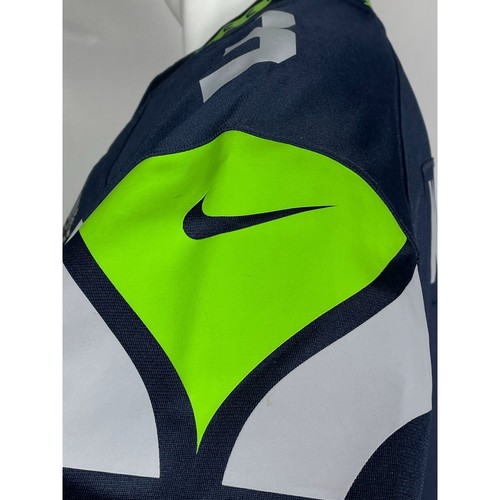 Russell Wilson #3 Seattle Seahawks NFL NIKE Super Bowl XLIX Jersey Men's XXL - Picture 8 of 14