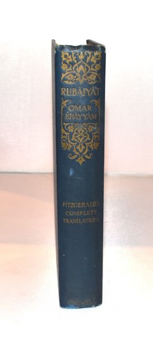 Rubaiyat von Omar Khayyam. (1921) 5 Abbildungen. Antikes Buch. Deko - Bild 6 von 11