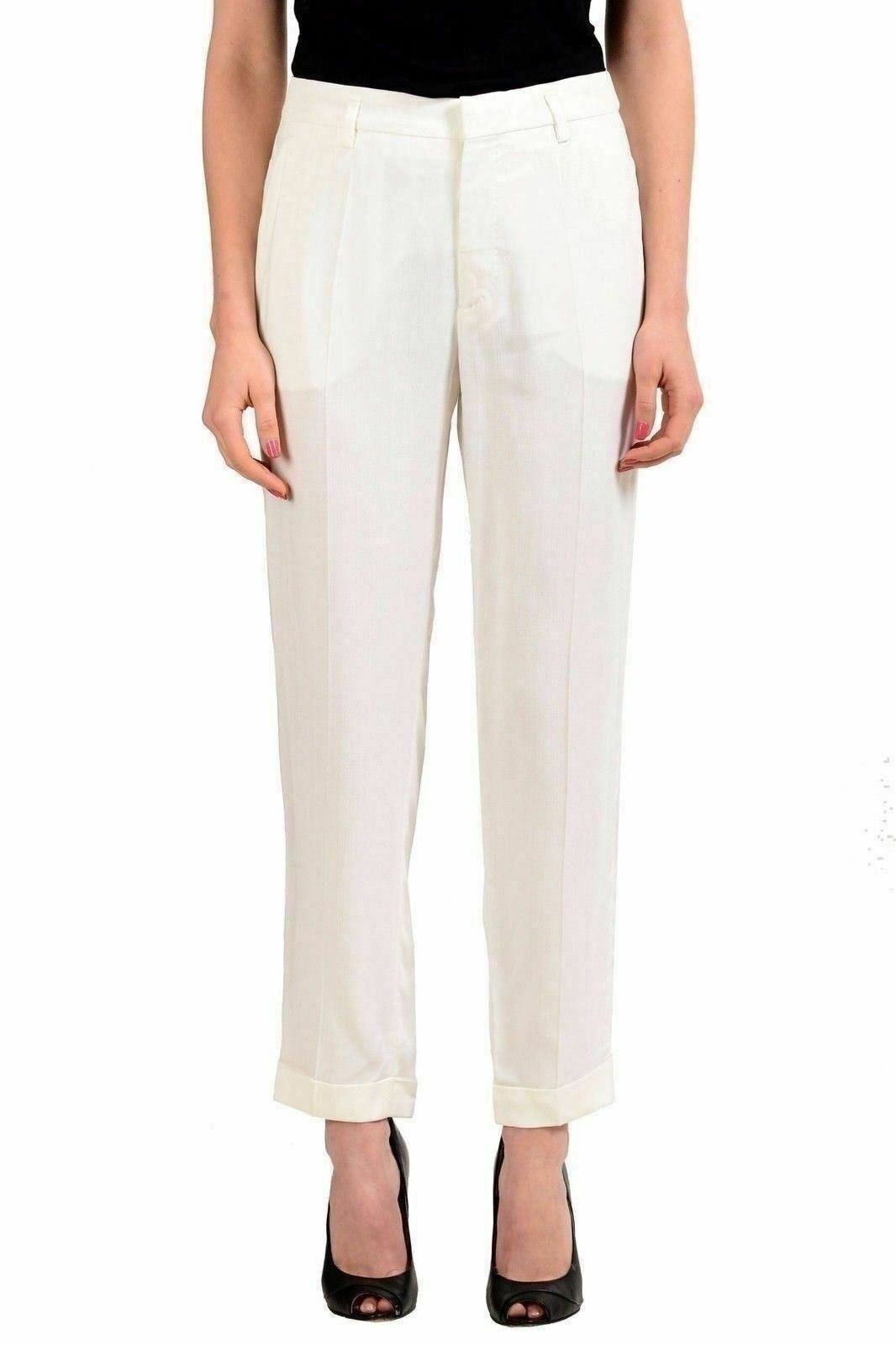 Maison Margiela 1 whiteo women Pantalones Informales US S It Maison Margiela 1 whiteo women Pantalones Informales US S It