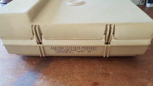 Vintage 1978 Fisher Price Record Player WORKS NO NEEDLE Blue Turntable 825 33 45 - Picture 6 of 10