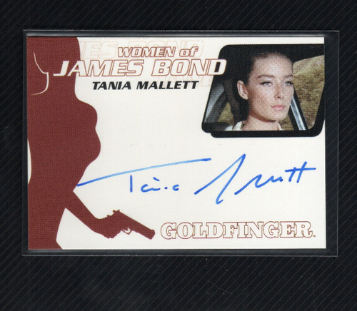 James Bond Archives 2014 Autograph Auto WA45 Tania Mallett as Tilly Masterson - Picture 1 of 4